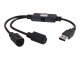 C2G Kabel / USB PS/2 Keyboard/Mouse Adptr Bl