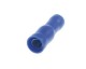 Dietz Rundsteckhlse blau, 4 mm, fr Kabel bis 2,5 mm, 100 St. lose
