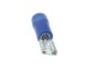 Dietz Flachstecker 4,8 mm, blau, fr Kabel bis 2,5 mm, 100 St. lose